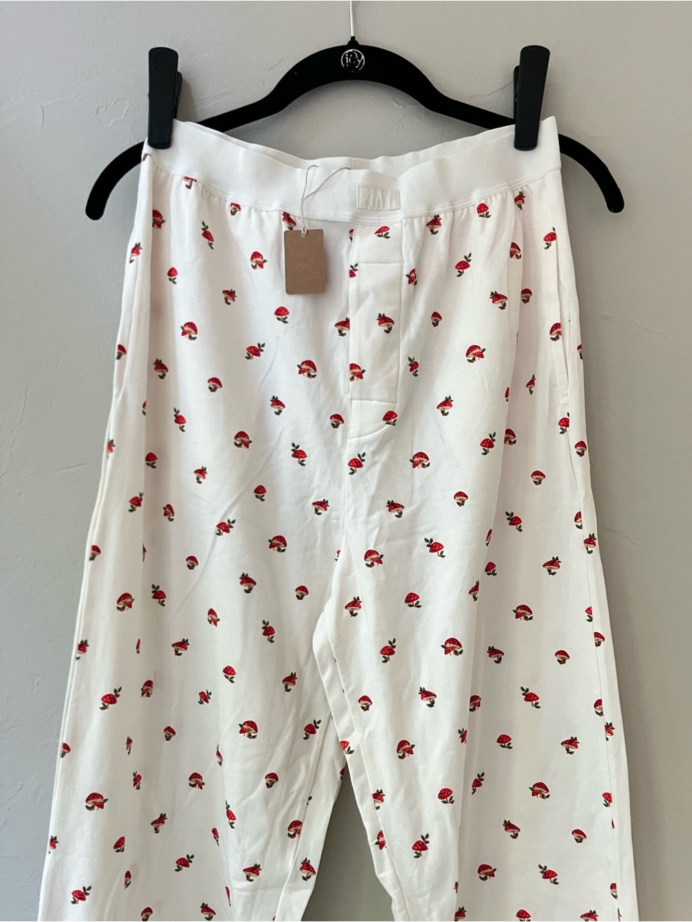 🍄SKIMS LOOSE BOYFRIEND PANTS IN MUSHROOM PRINT MARBLE XS